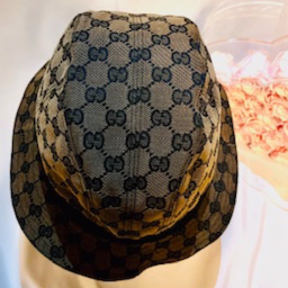 🌺Authentic Gucci Canvas Bucket Hat - Picture 4 of 7